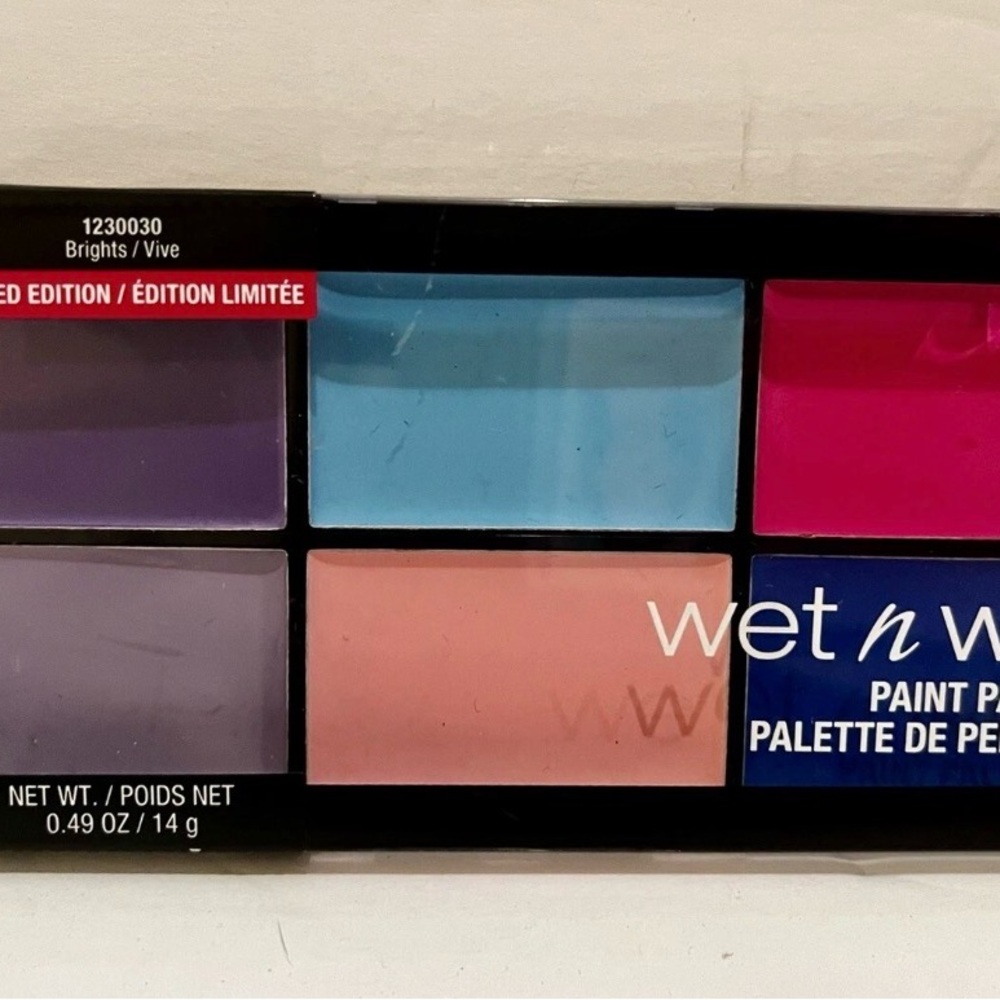 Color Your Mood Limited Edition Beauty Palette Wet N’ Wild Paint Palette NWT